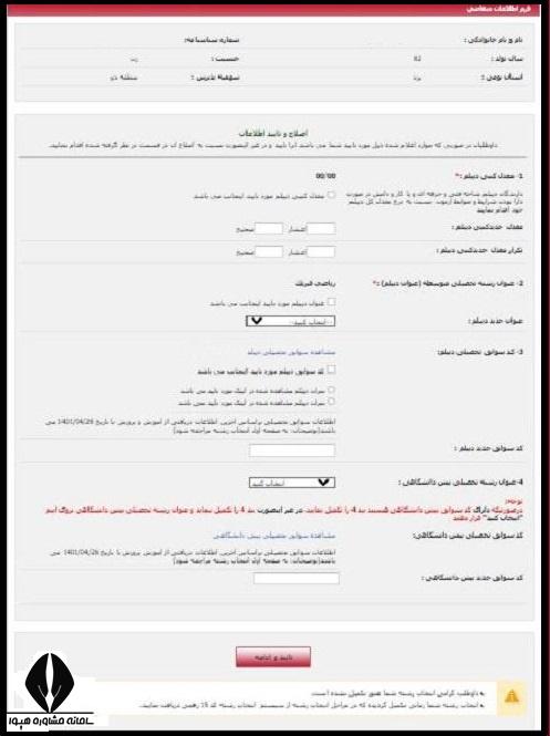 کنکور اردیبهشت ۱۴۰۴